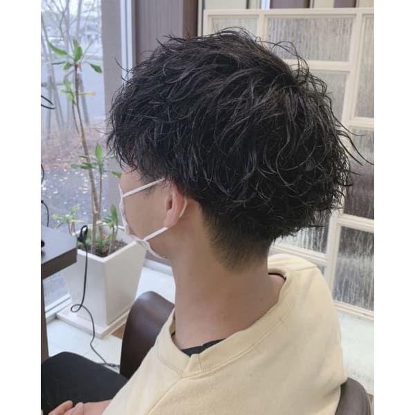 【中﨑、近藤指名メンズ限定】カット＋パーマもしくはカラー　コース