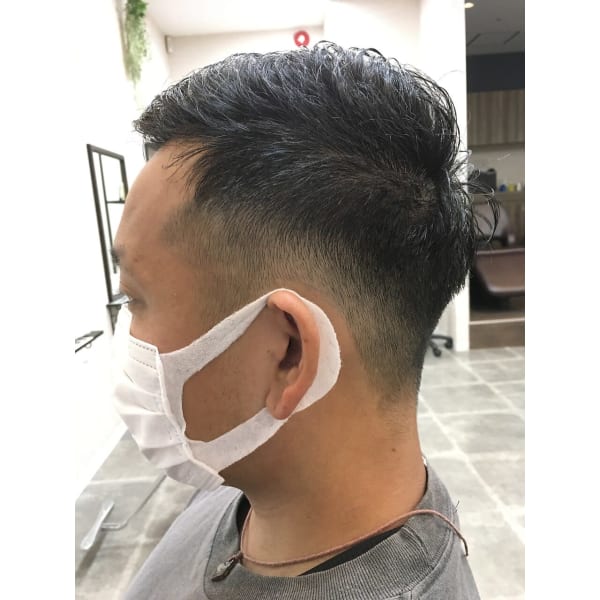 *メンズ限定**石川指名限定*　メンズカット+炭酸泉(頭皮洗浄)¥5000 指名料込