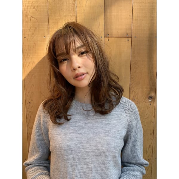 【竹内指名限定】カット+ケアカラー+ 美容液トリートメント16,060→8,000