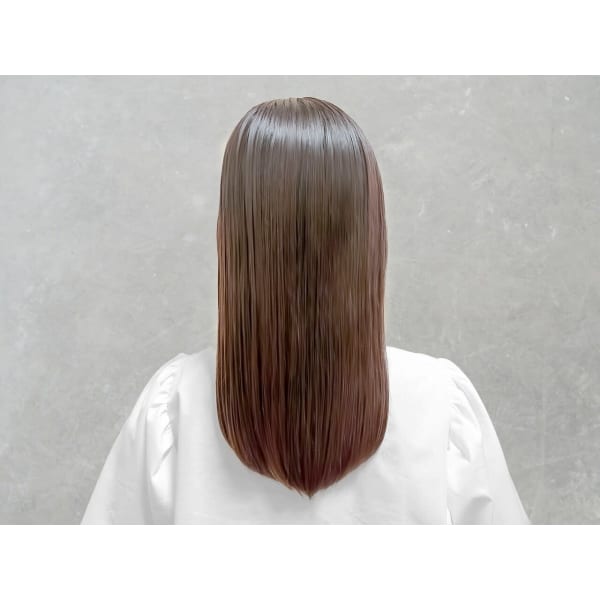 カット＋ダメージレス縮毛矯正＋超音波Tokioトリートメント