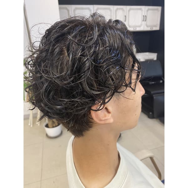 オープン記念限定カット+パーマ(税込)