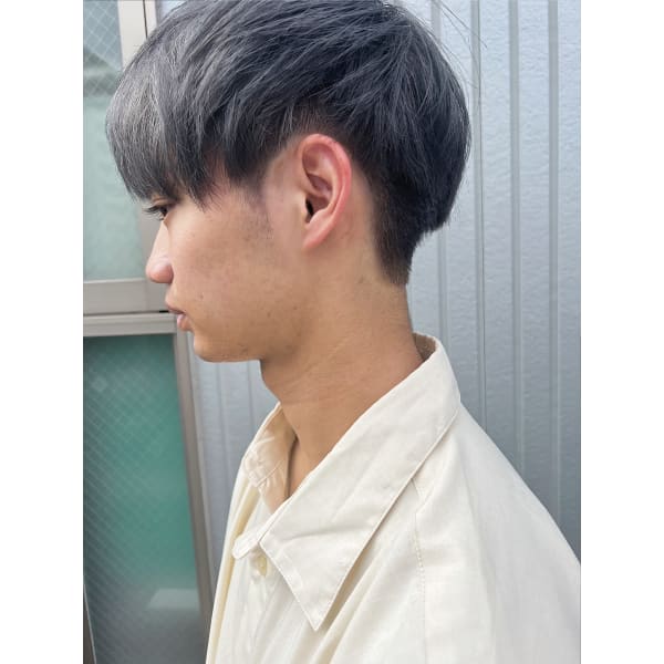 【新規限定】メンズカット+フルカラー+マイクロバブル¥9600