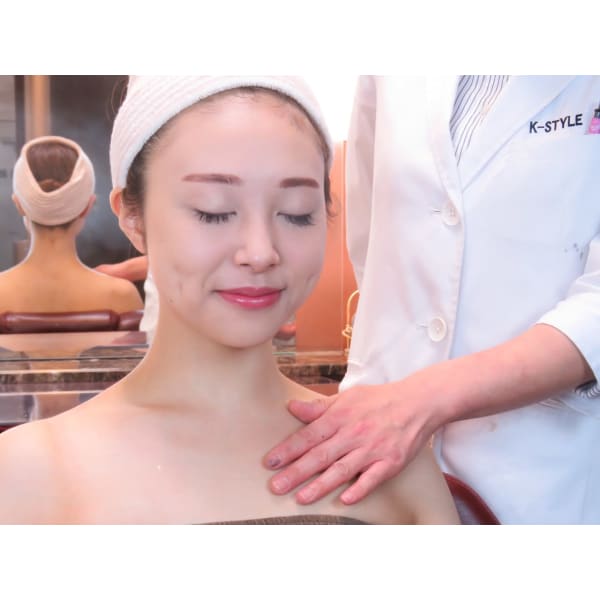 【 きらきらプラン 】 フェイス&キャミソールラインシェービング/90分<フェイシャルマッサージ付〉