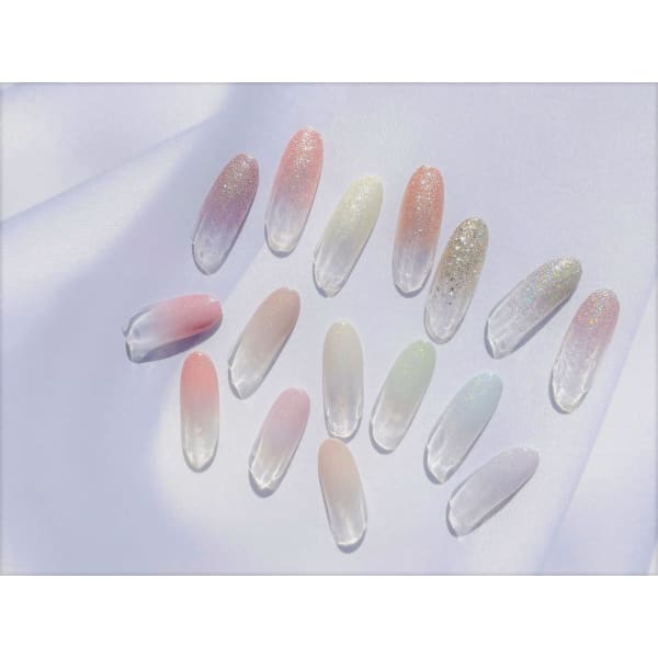 煌びやかな指先Nail◆ラメグラデーション　¥4900