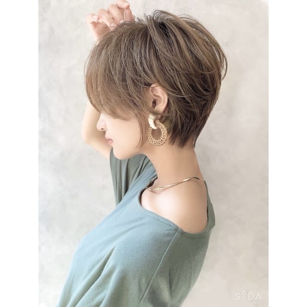 【新規☆ライトコース】似合わせカット+艶カラー+クイックマスク ¥13600