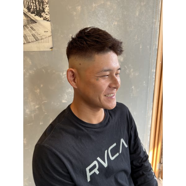 【男性限定】カットシャンプー＋眉カット＋スカルプマッサージ