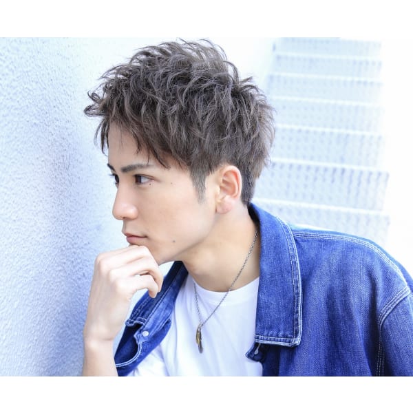【メンズ】カット+ツイストパーマ+COTA 2step Treatment&spa[7分]