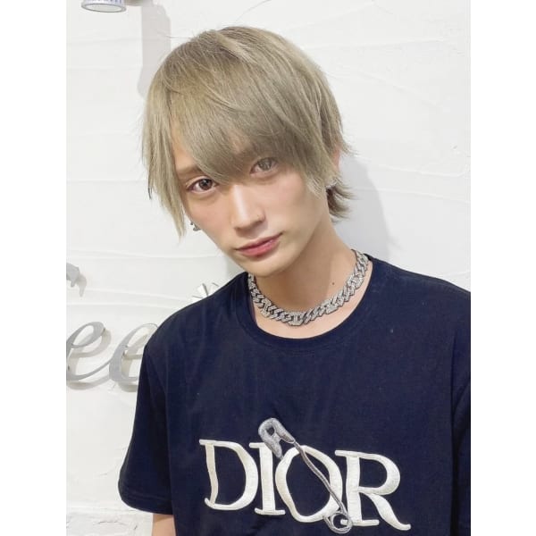 カット＋ケアブリーチ＋カラー　¥27100→¥23100