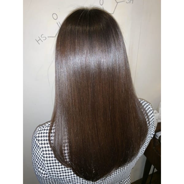 カット+髪質改善縮毛矯正+内部補修3stepTR+頭皮診断+炭酸バブルスパ　¥26800