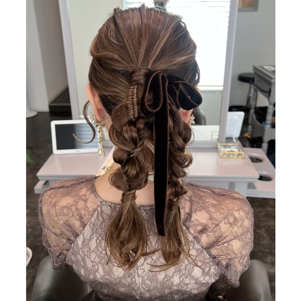 【結婚式などの前に♪】ヘアセット5％OFF ￥4702