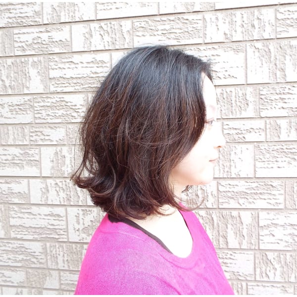 【明るめ白髪カラー】ハイブライト＋三連シザーカット＋アジアTR＋高濃度炭酸泉＋抗酸化￥15400～