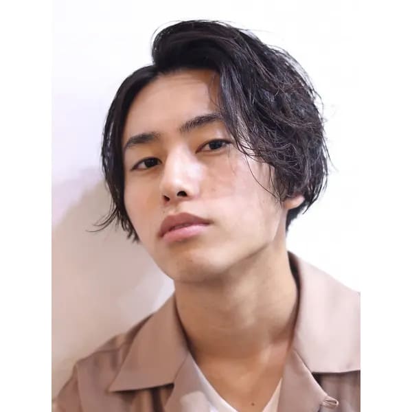 【5回目まで/メンズ限定】カット+高濃度炭酸シャンプー+眉カット¥7150→¥6050