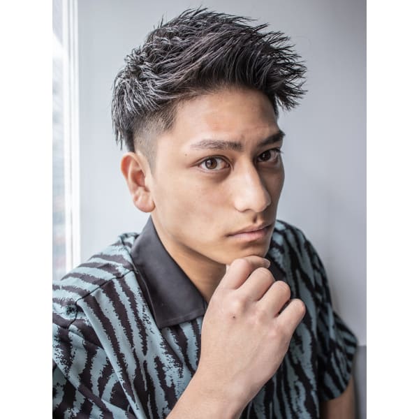 メンズカット＋クレンジングスパ（10分）＋眉毛カット