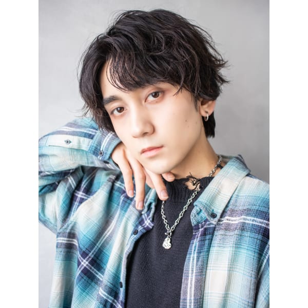 メンズカット＋シャンプー＋眉毛カット