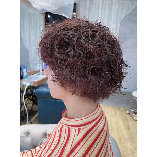 【☆11月冬の特別価格☆】メンズカット+パーマorカラー+ヘアケアトリートメント¥9900