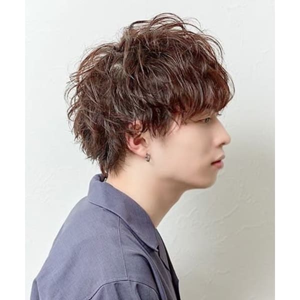 【メンズカット+特殊パーマ】※長さやデザイン本数により加算 ¥13330~