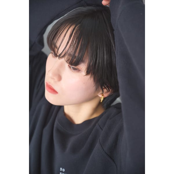 カット+グレーリタッチカラー+アミノ酸TR+ナノバブルシャンプー付¥5500