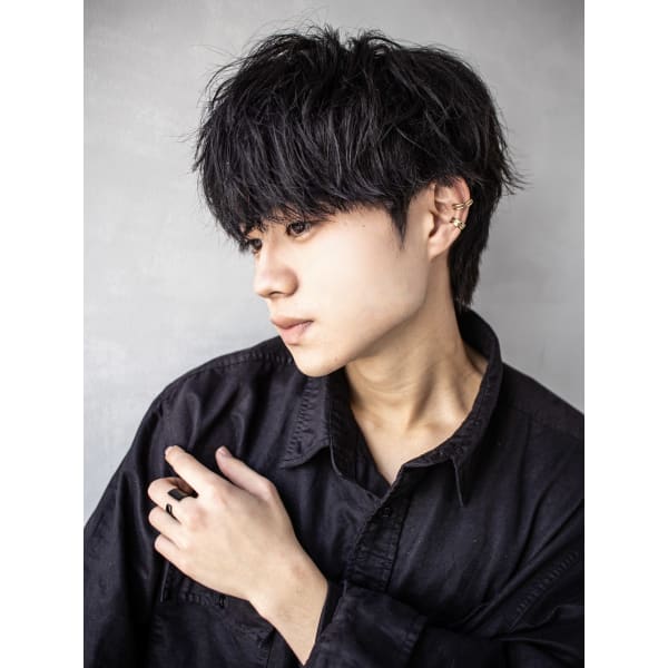 メンズカット+シャンプー+眉毛カット 7500→5000円［メンズサロン/渋谷駅］