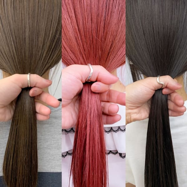 【髪質改善☆当店人気No.1】カット＋酸性ストレート♪