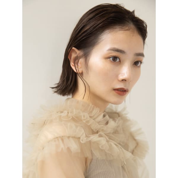 【髪質改善】カット＋酸性ストレートor縮毛矯正￥18.810（当日ご相談可）［銀座］［銀座一丁目］