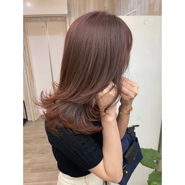 再来【口コミ投稿で500円OFF】カット+カラー+超音波ケアプロTOKIO(1工程)☆ 7800円