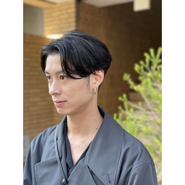 ネット予約のみ【メンズ限定】メンテナンスコース　カット＋炭酸泉orヘッドスパor炭酸頭浸浴＋眉カット