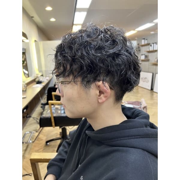 【右手指名限定】カット+スパイラルパーマ+トリートメント