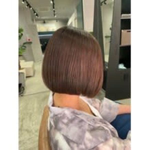 [NET予約限定]PREVIAカラー+カット+トリートメント　