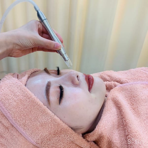 小顔&スベ肌のセット♪毛穴洗浄+小顔リフトアップ付きフルコース小顔全身脱毛