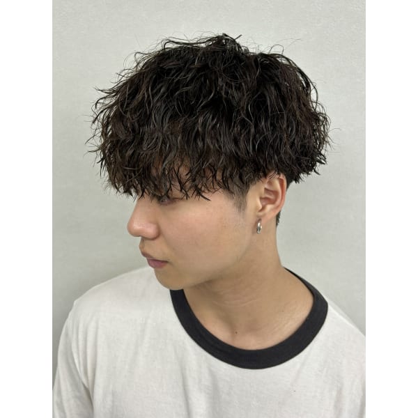 【平日限定】メンズカット＋どのパーマでもOK￥10000（本厚木/メンズカット/メンズパーマ）