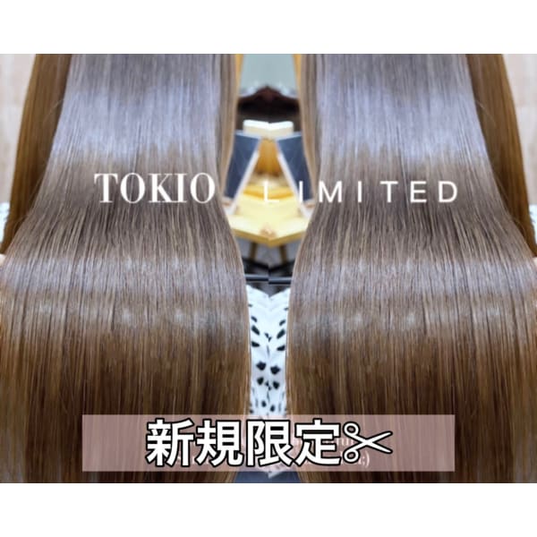 新規限定＊【プラチナ髪質改善】TOKIOLIMITED+カット+カラー（白髪染めもOK）