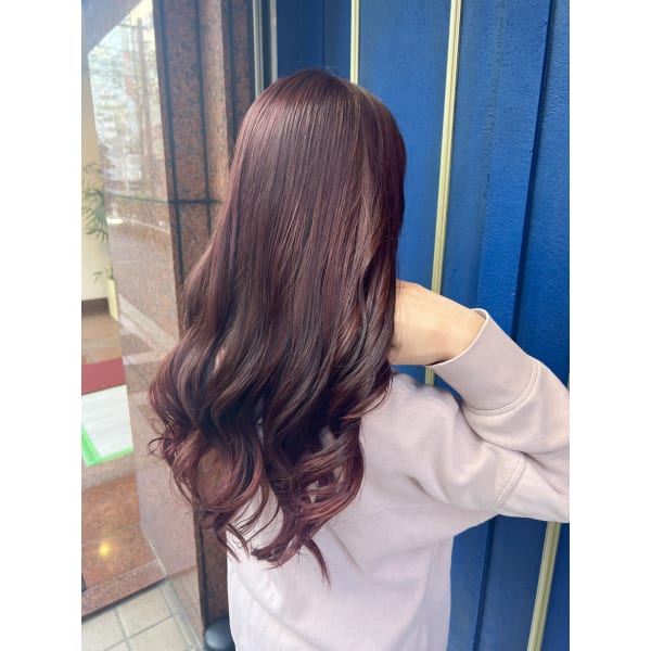 【平日ご新規限定】カット＋高品質「THROW」カラー＋リペアトリートメント