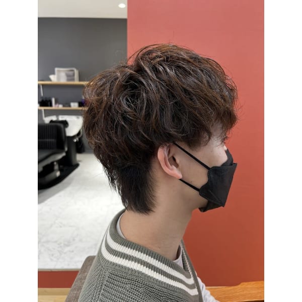 ＊メンズ限定＊カット＋ヘッドスパ+眉カットor炭酸シャンプー