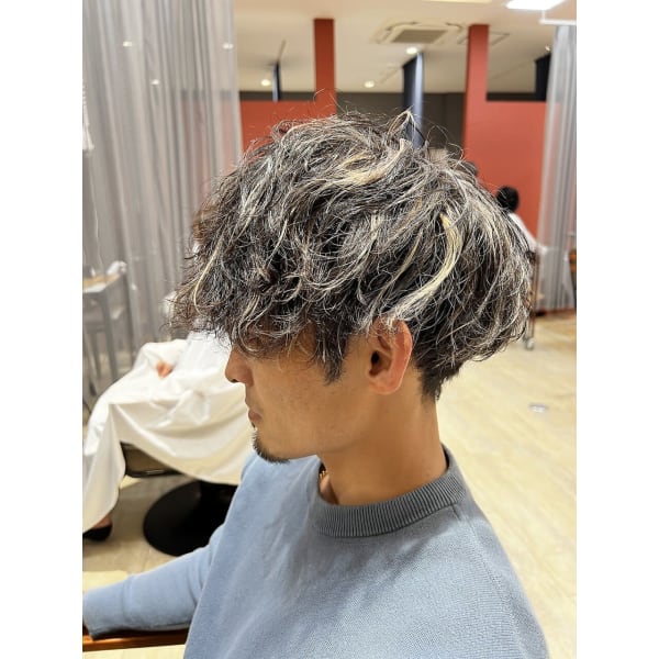 ＊メンズ限定＊カット+カラーorパーマ+炭酸ヘッドスパ