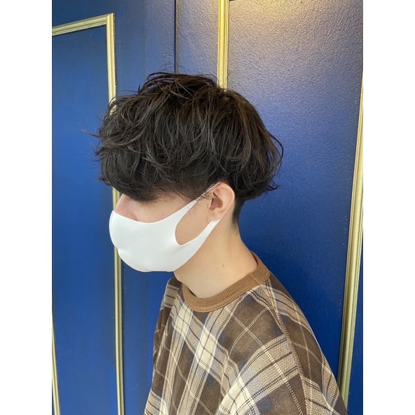 【平日ご新規様限定】カット+似合わせメンズパーマ¥9000