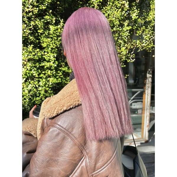 女性男性大人気!!!カット+前髪しなやか縮毛矯正+Aランクトリートメント