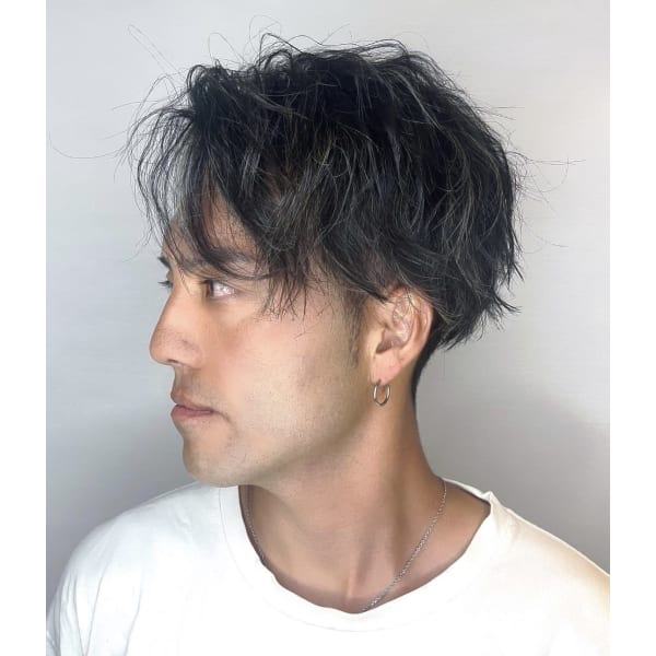 【Men’s】カット+パーマ ¥9900