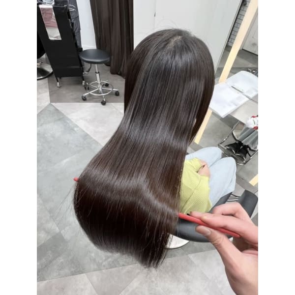 【予約No.2☆】カット＆巻ける髪質改善縮毛矯正＆トリートメント[渋谷/艶髪]