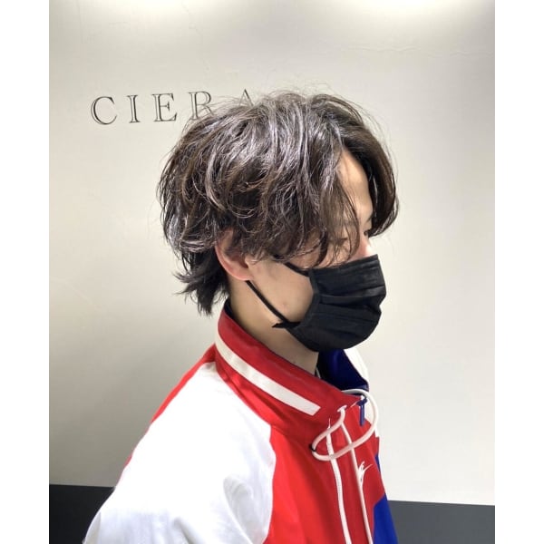 【メンズ限定】デザインカット＋パーマ￥6,500