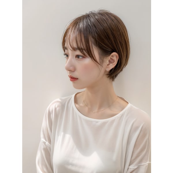 【平日限定・学割|24歳以下】髪が収まるカット+レブリン酸トリートメント¥3,900