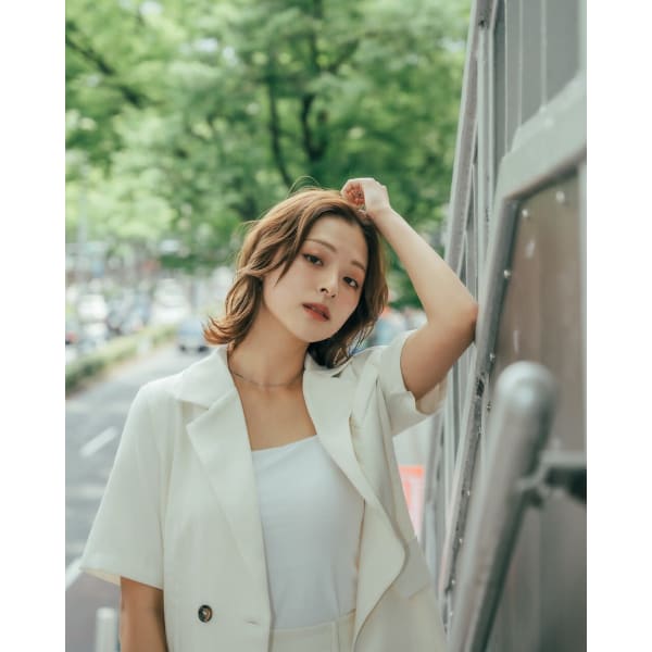 【人気No1】カット+髪質改善カラー+ダメージケアＴＲ¥15500