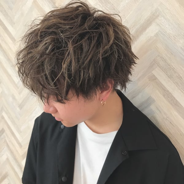 【男性限定】スタンダードカットコース★ヘアカット＋スタイリング＋眉カット＋デトックスシャンプー
