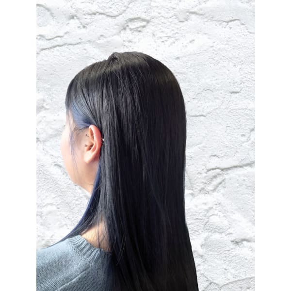 カット+髪質改善縮毛矯正+カラー