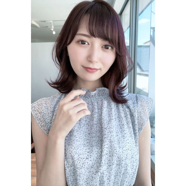 【白髪染め対応】オーガニックカラー＋カット＋トリートメント