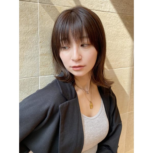 平日10時～16時限定【U22】カット＋透明感カラー￥7,700