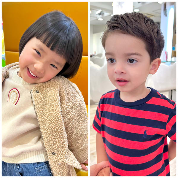 《初めてのお子さん、高校生までの学生さん限定》【土日祝限定】似合わせカット10％オフ★