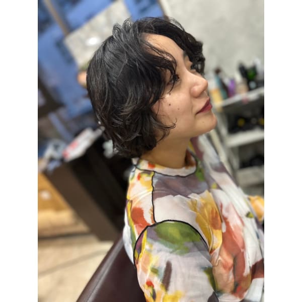 【初回】【再現性◎】カット+パーマ(シャンプー・ブロー付き)