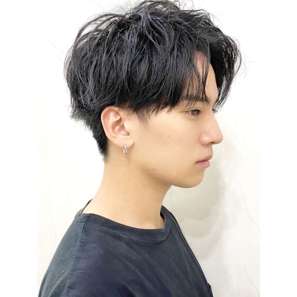 【新規〜2回目まで】メンズカット+透明感カラーor白髪染め+マイクロバブル¥17600→¥9900