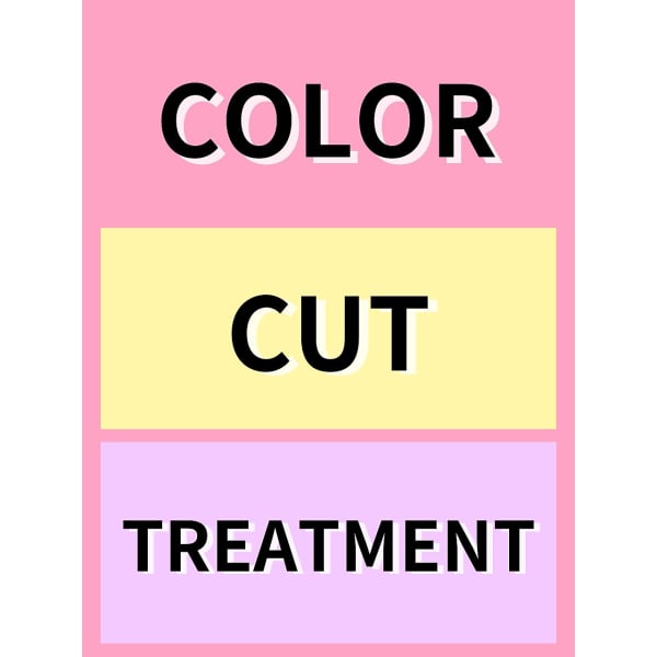 ◆カラーSET【GOLD】◆【カット+ロイヤルカラー+N.トリートメント】(白髪染めOK)
