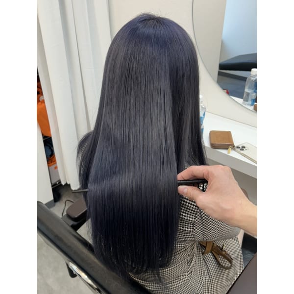 《人気No１》カット＋縮毛矯正☆トリートメント処理剤込み☆ 銀座/銀座一丁目/東銀座/有楽町/